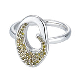 Full diamond ring