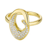 Full diamond ring